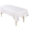 ForPro Professional Collection Premium Microfiber Flat Sheet, Ultra-Light, Stain and