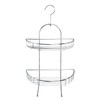 Wenko 15887100 Exclusive shower caddy Kuopio semicircular shower rack, 2
