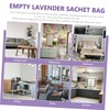 IWOWHERO 10pcs Empty Sachet Bags for Dried Lavender Moisture Absorber