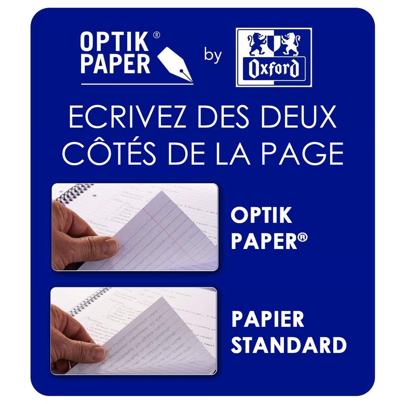 Oxford Ring Book Deposits, DIN A4, Checkered