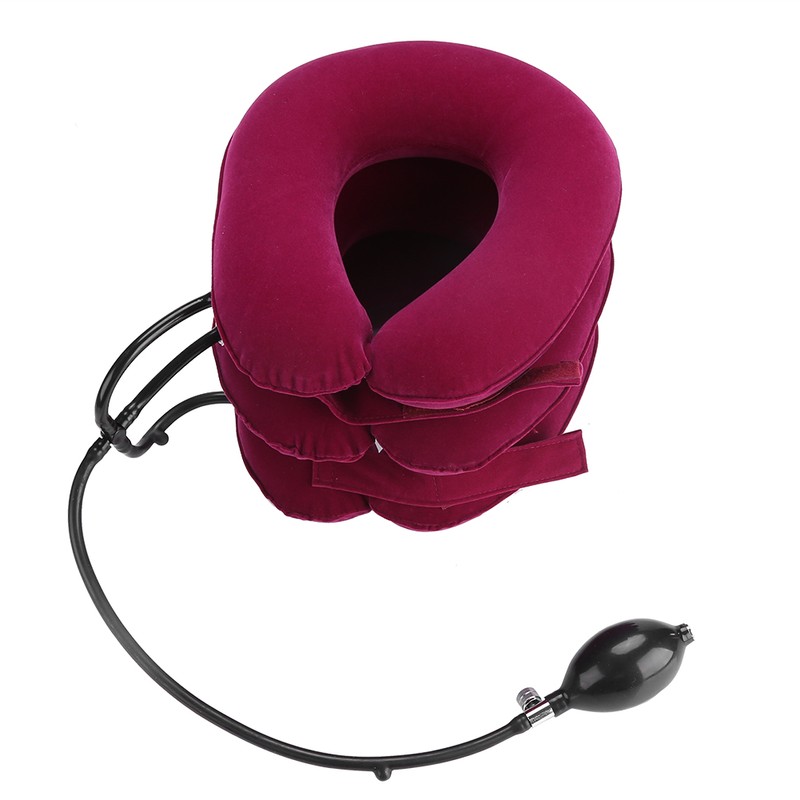 Portable Lightweight Inflatable U Shape Cervical Neck Stretcher Traction Device