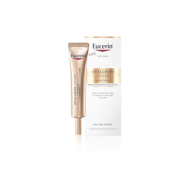 Eucerin Hyaluron Filler Elasticity Contorno De Ojos Fps 15ml