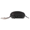 BRAUN BÜFFEL Prato Leather Key Case 9 cm, black