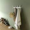 Dripex Coat Rack Rustproof Stainless Steel Coat Hooks Double Hooks