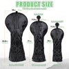Golf Club Head covers Hybrid Utility Rescue with Interchangeable Number