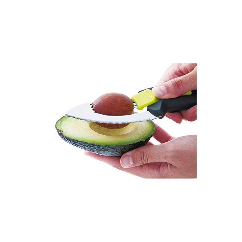 Lacor Avocado Peeler 5 Functions, Stainless Steel, Silver, 24 x