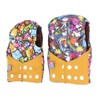 2pcs Cloth Diapers 6 Layer Structure Washable Reusable Elastic Waistband