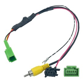 [Rn1237] Nissan Backup Camera to Aftermarket Navigation Conversion Honda Nissan Mazda Daihatsu Suzuki Clarion Compatible Backup Camera Aftermarket Navigation Conversion Adapter Wiring RCA RCA004H Same