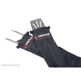 FEROS BBQ Tool Cover/BBQ Accessory Set Cover - Weather-Resistant Cover for Spatula, Tongs, scrapers, thermometers, Brushes, mops, etc. Similar to Grill Cover but for Tools!