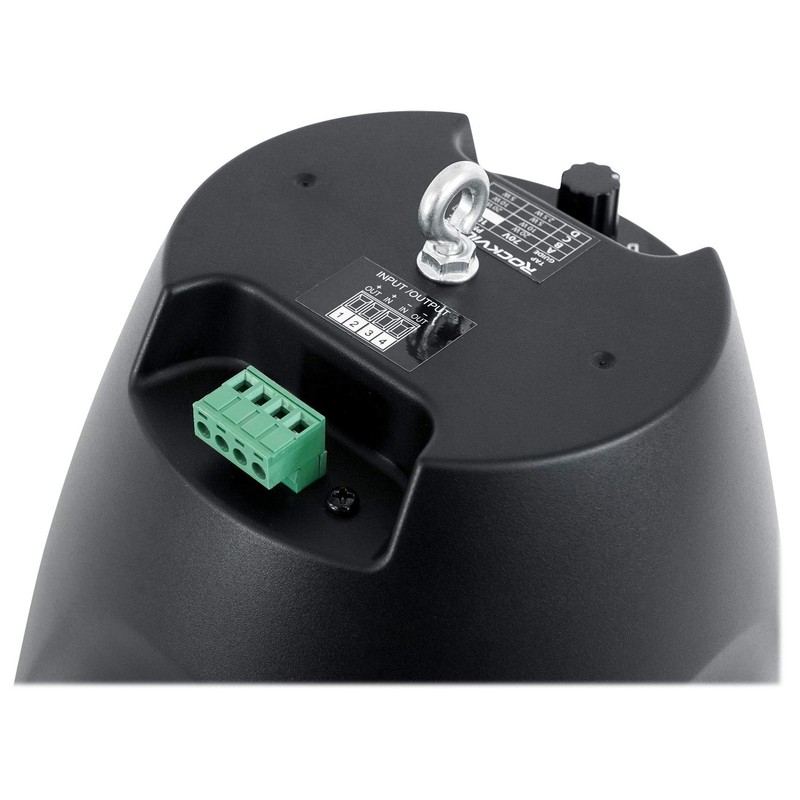 Rockville PEN-65T 6.5" 70V Hanging Pendant Speaker, Black, Easy Install,
