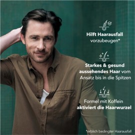 Schauma Caffeine Shampoo Hair Booster (400 ml), Hair Shampoo Helps Prevent Hair Loss, Shampoo with Caffeine Activates the Hair Root for Weak & Thin Hair