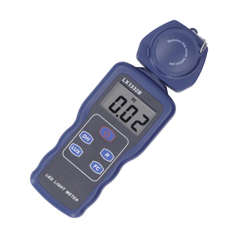 Illumination Photometer Digital Brightness Tester High Accuracy Light Detector Illuminance
