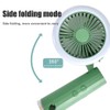 Portable Handheld Fan Mini Pocket Fan with Humidifier Nightlight Rechargeable