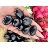 Black tourmaline tumble stone - tumbled black tourmaline stone -