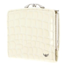 Golden Head Cayenne RFID Protect French Coin Purse Wallet Cream, cream