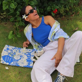 Ecoright Aesthetic Canvas Tote Bag for Women with Zipper, Tote Bag for Beach, Grocery, Travel, Work, Gym, Daily Use