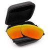 Apex Lenses Non-Polarized Replacement Lenses for Oakley Plantaris Sunglasses (Fire