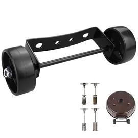 Outdoor Patio Heater Propane Universal Patio Heater Wheel Kit Patio Heater Replacement Parts outdoor Heaters for Patio Heaters Outdoor Heater Propane Easy to Move/Install