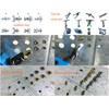 LBY 170pcs Carbon Steel Rivet Nuts,M4/5/6 /8 Thread Insert Nutsert