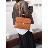 ArtsEye Genuine Leather Women's Commuter Bag, Shoulder Bag with Strap,