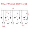 Valentine Lights, Red Heart Lights Indoor Outdoor, Valentines Day Window