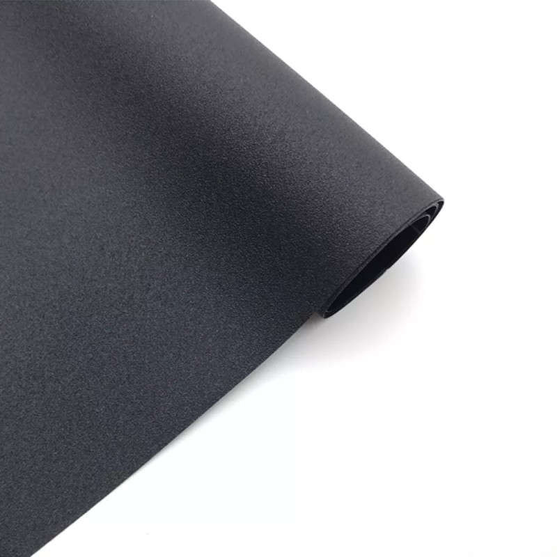 RoyalWallSkins Blackout Static Cling Window Film, Light Blocking Black Frosted