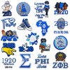 18PCS Zeta Beta Phi Sorority Embroidered Patches
