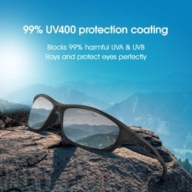 Duduma Sunglasses Mens Polarised Sports Sunglasses for Men Women Fishing Running Cycling Golf Sunglass Polarized UV Protection TR90