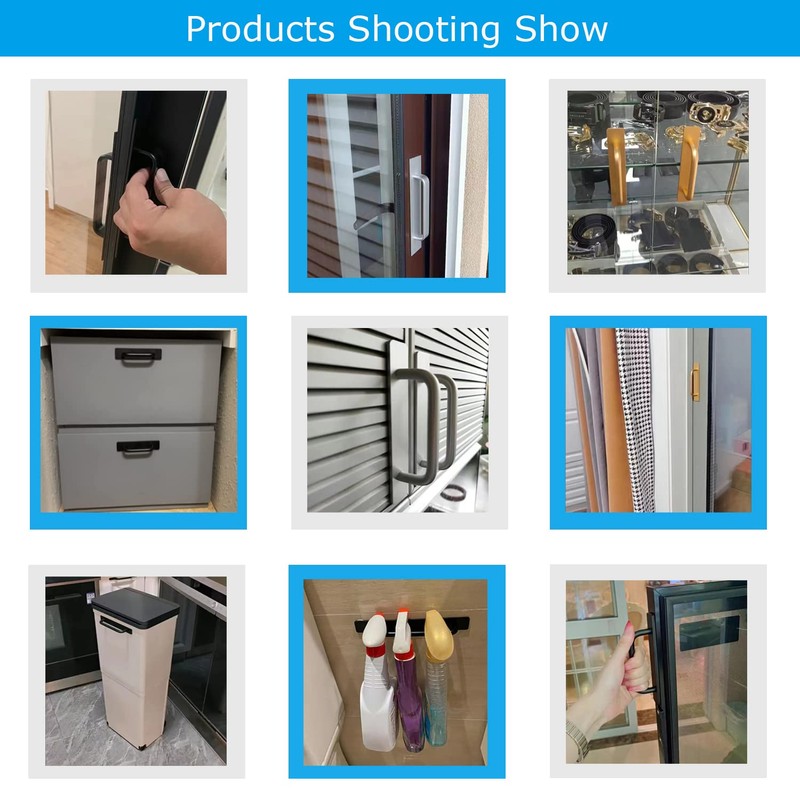 Skyscraper Self-Stick Instant Kitchen Cabinet Bathroom Drawer Closet Door Handle