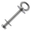Eye Bolt with Collar 8 x 50 Stainless Steel A4