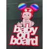 Avery Vinyl Deadmau5 Baby on Board Sticker - Electronic Music