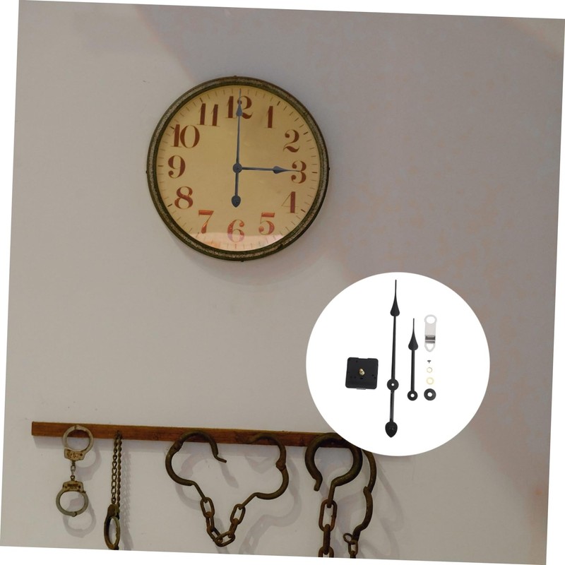 TEHAUX 2 Sets Durable Clock Movement Mechanism DIY Clock Accessories