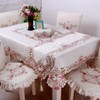 LeLehome 15 X 69 Inch Lace Table Runner, Flowers Embroidery