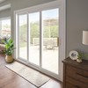 TPard Sliding Glass Patio Door Handle Replacement Set with Oak