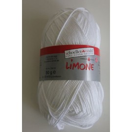 Limone Schoeller + Steel 100% Cotton 50 g Colour 006 Brilliant White
