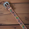 DANIEL'S ARTPLANET Men's Western Belt 1.5” Wide Full Grain One