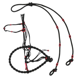 M-Royal Saddles Charros Original Bosal Nylon Horse Style Bosal White