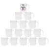 11oz Blank Sublimation Ceramic Coffee Mugs with Protective Styrofoam DIY