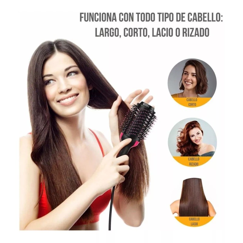 Vimi Cepillo Electrico Secador De Aire Caliente Para Cabello