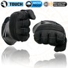 Milwaukee Leather MG7550 Men's Black Cowhide Leather Gauntlet Motorcycle Hand