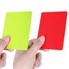 Qianyu 10pcs Professional Referee Cards Soccer Referee Warning Penalty Cards