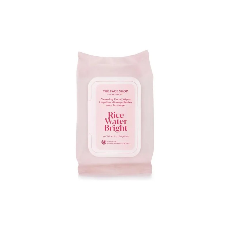 The Face Shop Rice Water Bright - Toallitas Desmaquillantes Coreanas