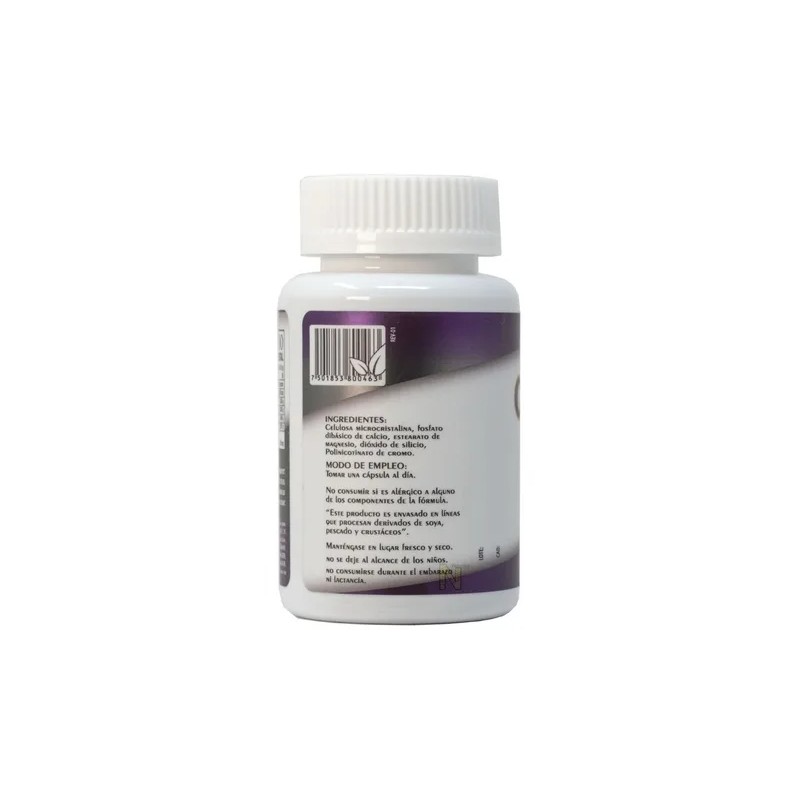 Polinicotinato De Cromo 200mg 90 Cápsulas Natural Health