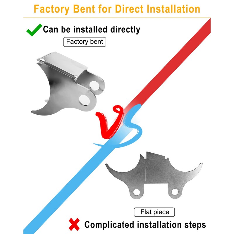 Rear Shock Mount Factory Bent Fits for GMC Sierra Chevy