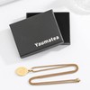 Yaumatea St. Raphael Necklace, Patron Saint of Travelers & Blind,
