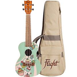 Flight, 4-String Cupcake Concert Ukulele, AUC-33