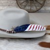 Willow Lane Hat Co Western Hat Feather with 76 Bennington