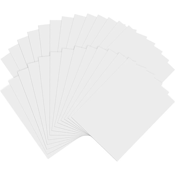 Shrink Films, Transparent, A4 Shrink Film Sheets, Matt, 10 Pieces