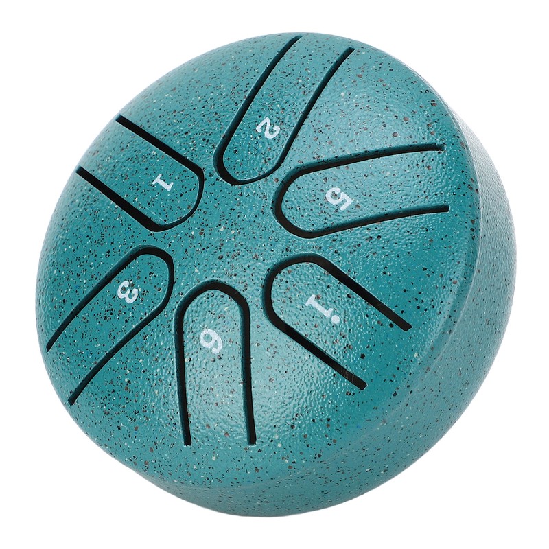 Mini Steel Tongue Drum 3 Inch 6 Notes Worry Free
