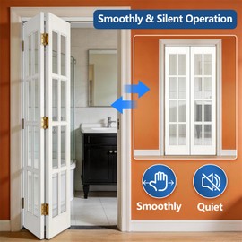 JAXYOOM Bifold Door Hardware Kit 30in for Closet